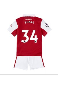 Arsenal Granit Xhaka #34 Babytruitje Thuis tenue Kind 2022-23 Korte Mouw (+ Korte broeken)